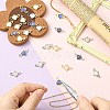24Pcs 6 Colors Alloy Resin Pendants FIND-CJ0004-96-5