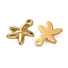 304 Stainless Steel Pendants STAS-A124-18E-G-2