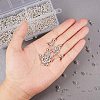 Brass Spacer Beads KK-PH0034-44-4