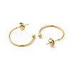 304 Stainless Steel Stud Earring X-EJEW-H134-02C-G-2
