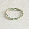 3Pcs CCB & Glass Seed Beads Stretch Bracelets Set for Women RR1664-5-1