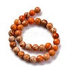 Dyed Natural Regalite/Imperial Jasper/Sea Sediment Jasper Beads Strands G-B124-C02-08-5