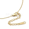 Ion Plating(IP) 304 Stainless Steel Curb Chain Necklace for Men Women NJEW-M200-02G-3