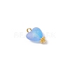8Pcs Transparent Acrylic Pendants PALLOY-JF04341-02-4