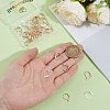 60Pcs 3 Styles 304 Stainless Steel Leverback Earring Findings STAS-BBC0008-30E-3