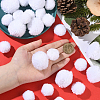 24Pcs 2 Styles Wool Soft Pompom Ball DIY-SC0031-39-4
