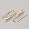 Brass Earring Hooks KK-WH0066-09G-2