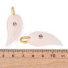 Natural Rose Quartz Pendants GG-CBA51ED-02G-08-2