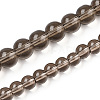 Transparent Glass Beads Strands X-GLAA-T032-T6mm-02-4