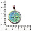 Ion Plating(IP) 304 Stainless Steel Pendants STAS-A053-24A-M-3