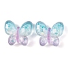 Transparent Epoxy Resin Butterfly Decoden Cabochons CRES-M034-02D-1