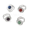 Stainless Steel Cuff Open Rings RJEW-JR01078-02-2