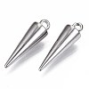 Tarnish Resistant 201 Stainless Steel Pendants STAS-S117-002C-01-2