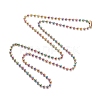 Ion Plating(IP) 304 Stainless Steel Ball Chain Necklaces NJEW-L149-B04-M-2
