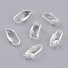 Brass Clip-on Earring Findings X-KK-Z007-30S-1