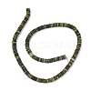 Frosted Natural Chinese Jade Beads Strands G-K389-C12-01-4