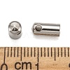 Tarnish Resistant 304 Stainless Steel Cord Ends STAS-E033-1-3