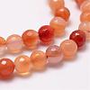 Natural Carnelian Beads Strands G-D840-34-8mm-3