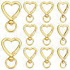 15Pcs Alloy Swivel Clasps FIND-UN0007-75G-1