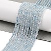 Natural Aquamarine Beads Strands G-ONLY-T-B04-01A-2