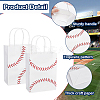 1 Sets Rectangle Paper Gift Bags with Handle ABAG-BBC0001-25A-6