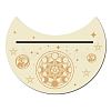 Natural Wood Card Stand for Tarot DJEW-WH0034-01Q-1