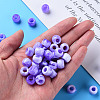 Acrylic European Beads MACR-S375-002A-04-5