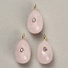 Natural Rose Quartz Pendants GG-CBA4625-02G-06-1