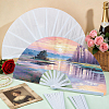 Cloth Hand Held Fan DIY-WH0579-95A-4