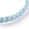 (Jewelry Parties Factory Sale)Korean Waxed Polyester Cord Braided Bracelets BJEW-JB04180-03-2