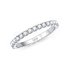 Rhodium Plated 925 Sterling Silver Moissanite Finger Rings for Women WG76D6D-07-2