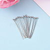 Brass Ball Head Pins KK-YW0004-03C-P-1