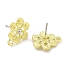 Rack Plating Alloy Stud Earring Finding FIND-C053-02G-2