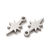 Non-Tarnish 304 Stainless Steel Charms STAS-F292-04P-2
