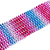 1 Yard 12-Row Resin Spike Stud Cone Flatback Punk Rock Trim Mesh Bead Craft FIND-TA0006-73C-3