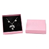 Square Cardboard Necklace Box CBOX-Q038-02D-3