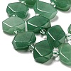 Natural Green Aventurine Beads Strands G-G072-A05-02-4