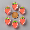 Transparent Enamel Acrylic Beads X1-TACR-S155-003A-3