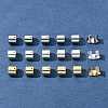 30Pcs 3 Colors 304 Stainless Steel Ear Cuff Findings STAS-FS0001-60-9