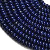 Natural Lapis Lazuli Beads Strands G-H329-B02-6x10mm-4