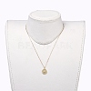 Brass Pendant Necklaces NJEW-JN02679-03-5