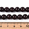 Dyed Natural Mashan Jade Round Beads Strands G-T139-8mm-67I-5