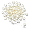 ABS Plastic Imitation Pearl Beads OACR-YW0001-85A-2