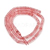 Cherry Quartz Glass Beads Strands G-H230-83-3