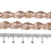 Transparent Glass Beads Strands EGLA-N013-T6mm-D23-4