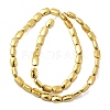 Electroplate Glass Beads Strands EGLA-F166-18-3