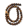 Natural Tiger Eye Beads Strands Z0RQX012-3