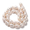Natural Cultured Freshwater Pearl Beads Strands PEAR-L033-86-01-3