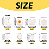 160Pcs 8 Styles Natural Freshwater Shell Beads Strands SHEL-TA0001-08-3