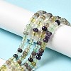 Natural Colorful Fluorite Beads Strands G-D481-19A-2